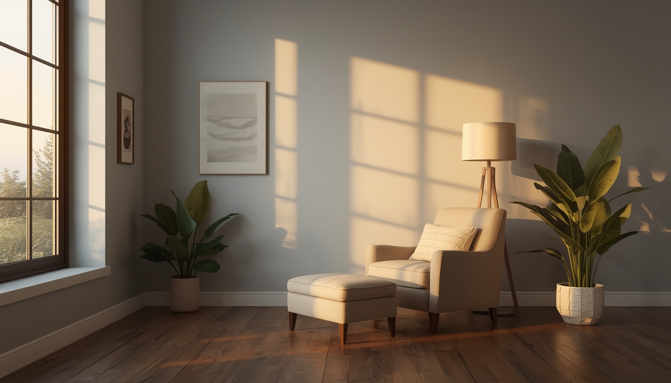 Eliminationzoiyo restful room evening setting
